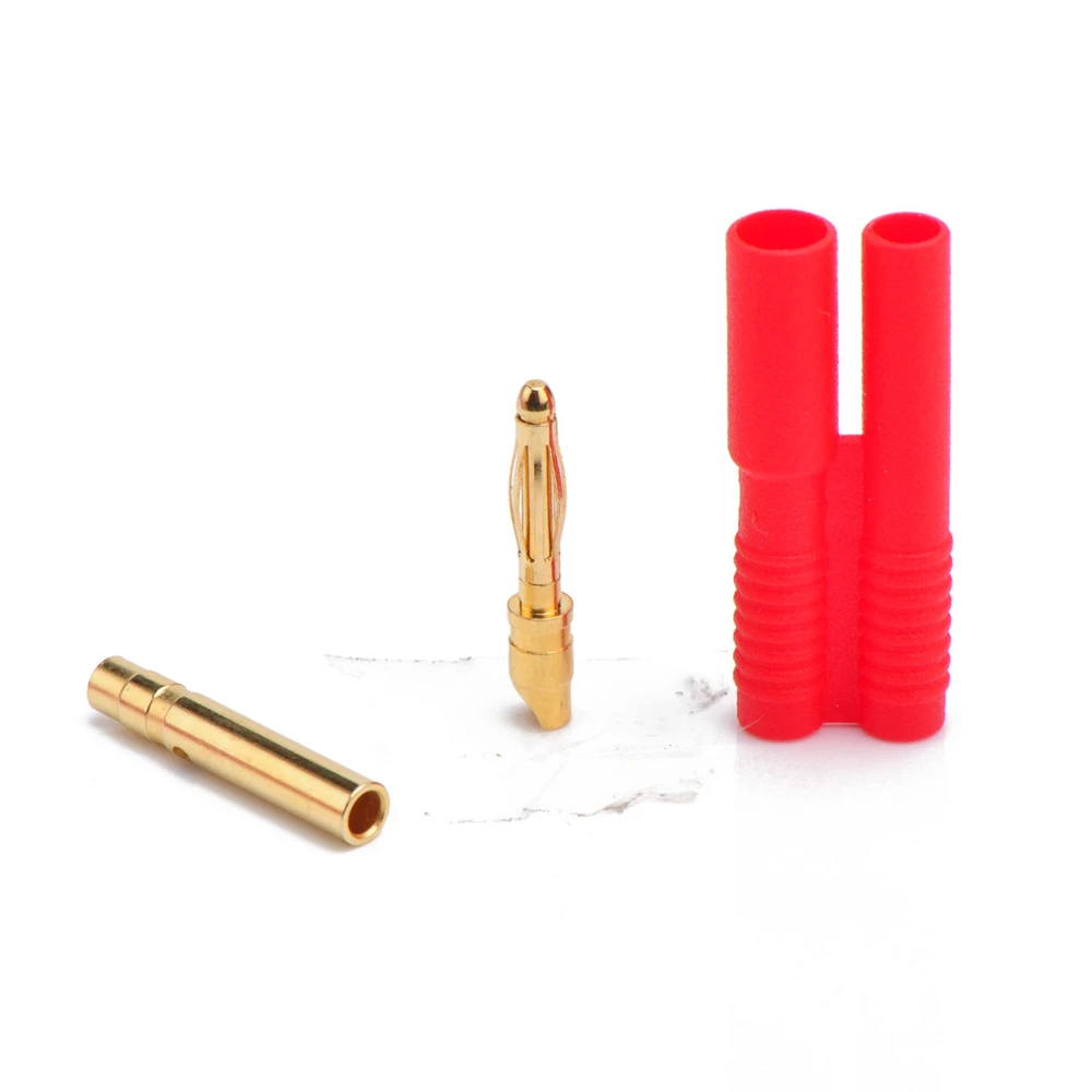 Бесплатная доставка 5 комплектов AMASS 2 мм банан Позолоченные патроны разъемы с