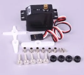 Пружинный RC Аналоговый сервопривод Φ 2 9 кг/27g 24T Hitec с металлическими шестернями