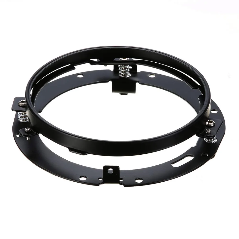 

Motorcycle accessorie 7 Inch Round LED Motorcycle Headlight Mounting Bracket Black For Harley-motorcycle