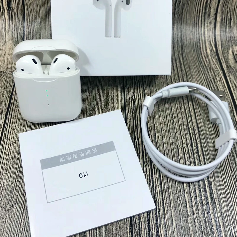 I10 наушники-вкладыши tws с Бесплатная доставка Bluetooth наушники Беспроводной 5 0