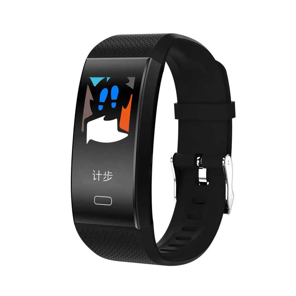 Спортивные Шагомер унисекс Смарт часы Bluetooth трекер Водонепроницаемость браслет