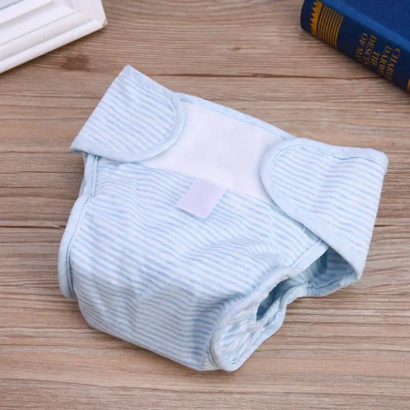 Многоразовые детские подгузники хлопковые водонепроницаемые с защитой от