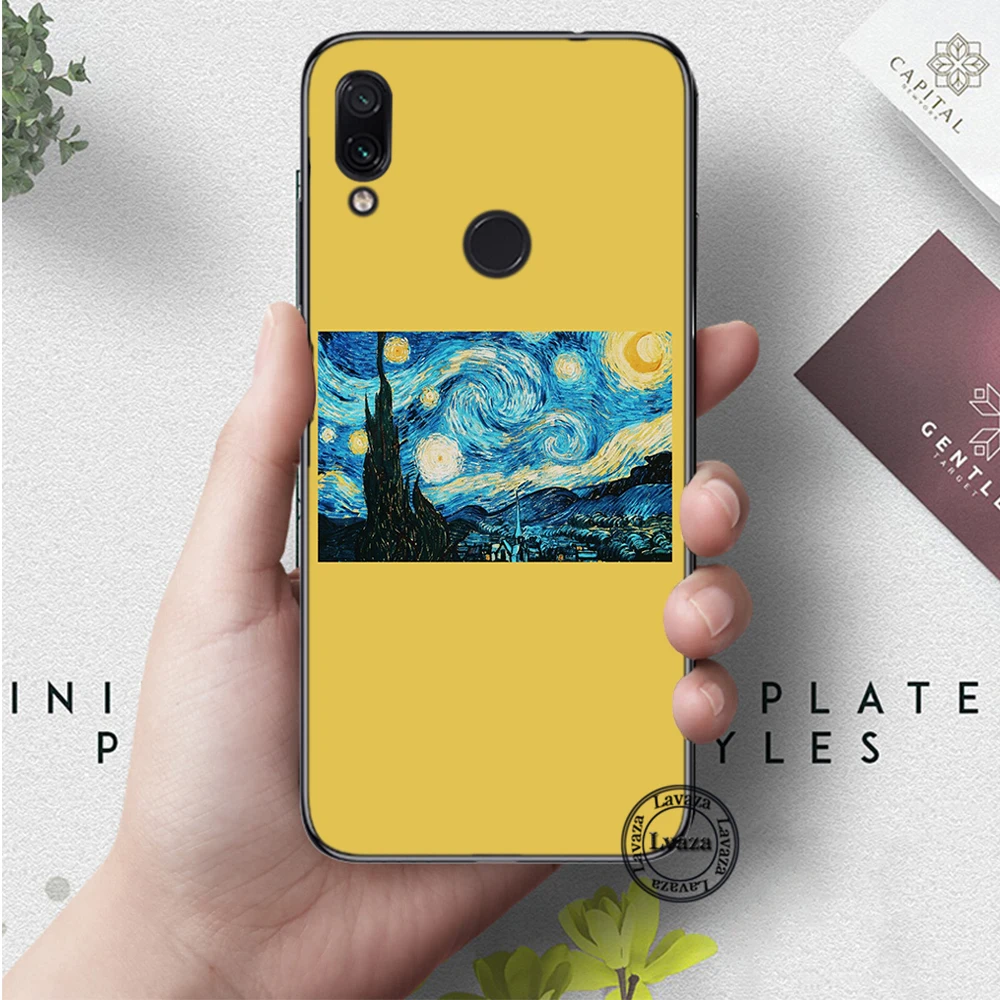 1 Lavaza большое художественной росписи Vangh силиконовый чехол для Xiaomi Redmi 4A 4X5 5A 6 6A 7 7A 8 8A K20 Pro Plus S2 Go - Цвет: 1