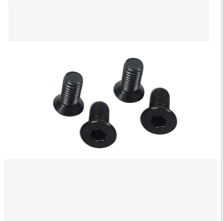 2 шт. скейтборд Ручка Бар передняя вилка трубки Винты Шестигранный Держатель