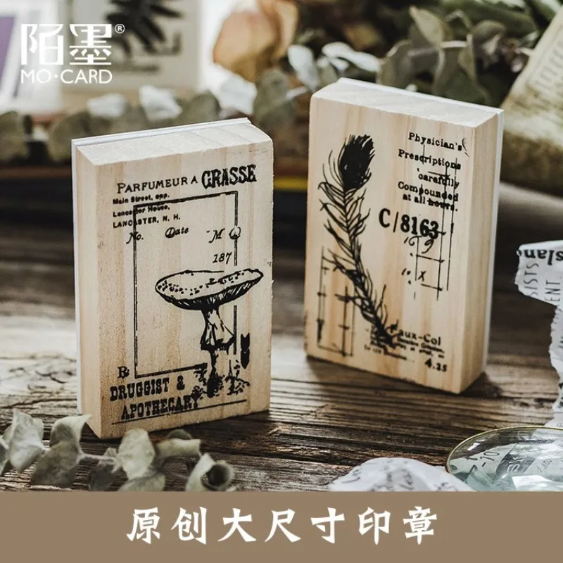 1 шт. серия Nature notes деревянный резиновый штамп для детей DIY ручной работы скрапбук