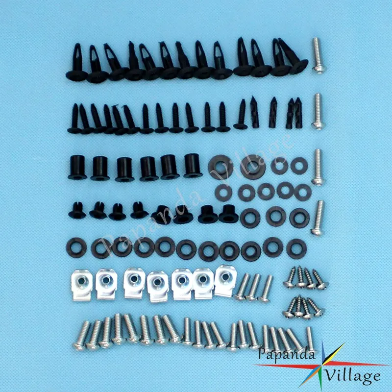 

Motorcycles Full Set Fairing Mount Bolt Kit Fastener Stainless Steel Body Screws Nut Washer for Suzuki GSX-R1000 2005 2006