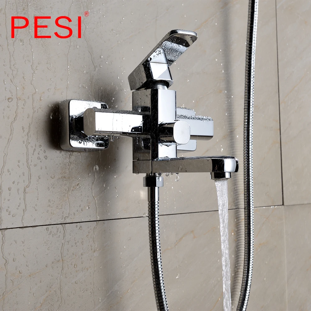 Оптовая продажа Роскошные 1 комплект Ванная комната Осадки смеситель для душа