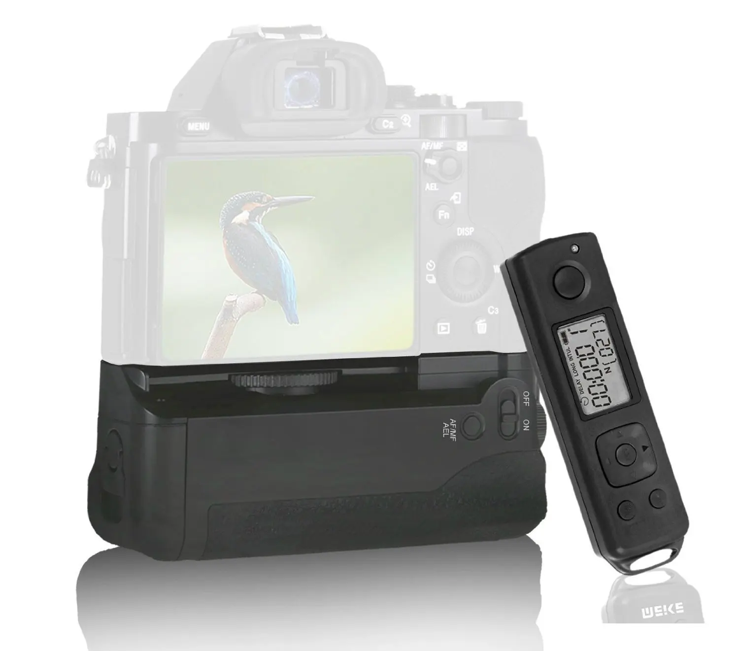 

Meike MK-AR7 Built-in 2.4g Wireless Control Battery Grip for Sony A7 A7r A7s