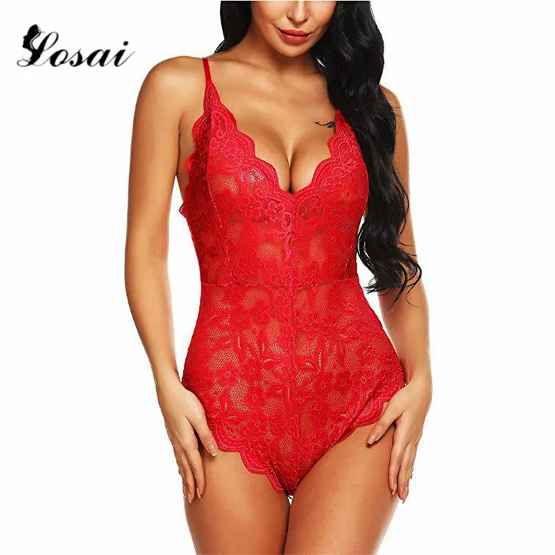 Летний кружевной женский комбинезон с открытой спиной прозрачный сетчатый