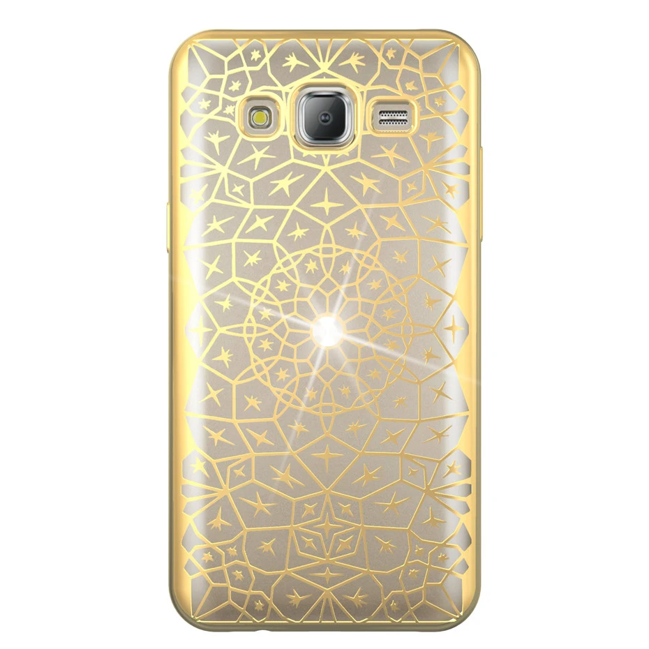DAGUDON Luxury Soft TPU Case For Samsung Galaxy J5 2015 J500 bling Star Diamond Cover for Silicon capa |
