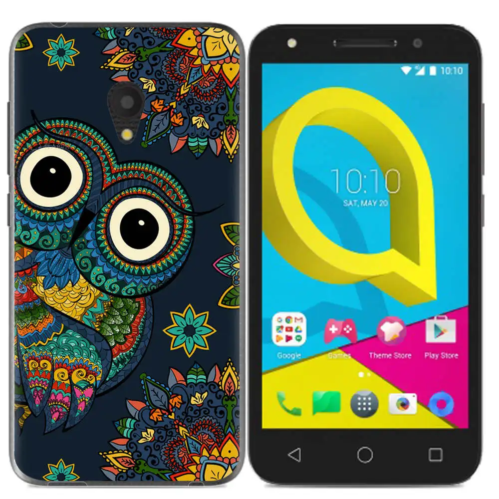 Мягкие чехлы из ТПУ для Fundas Alcatel U5 HD силиконовый чехол 5 0 &quotдля 5047 5047D 5047Y Защитные