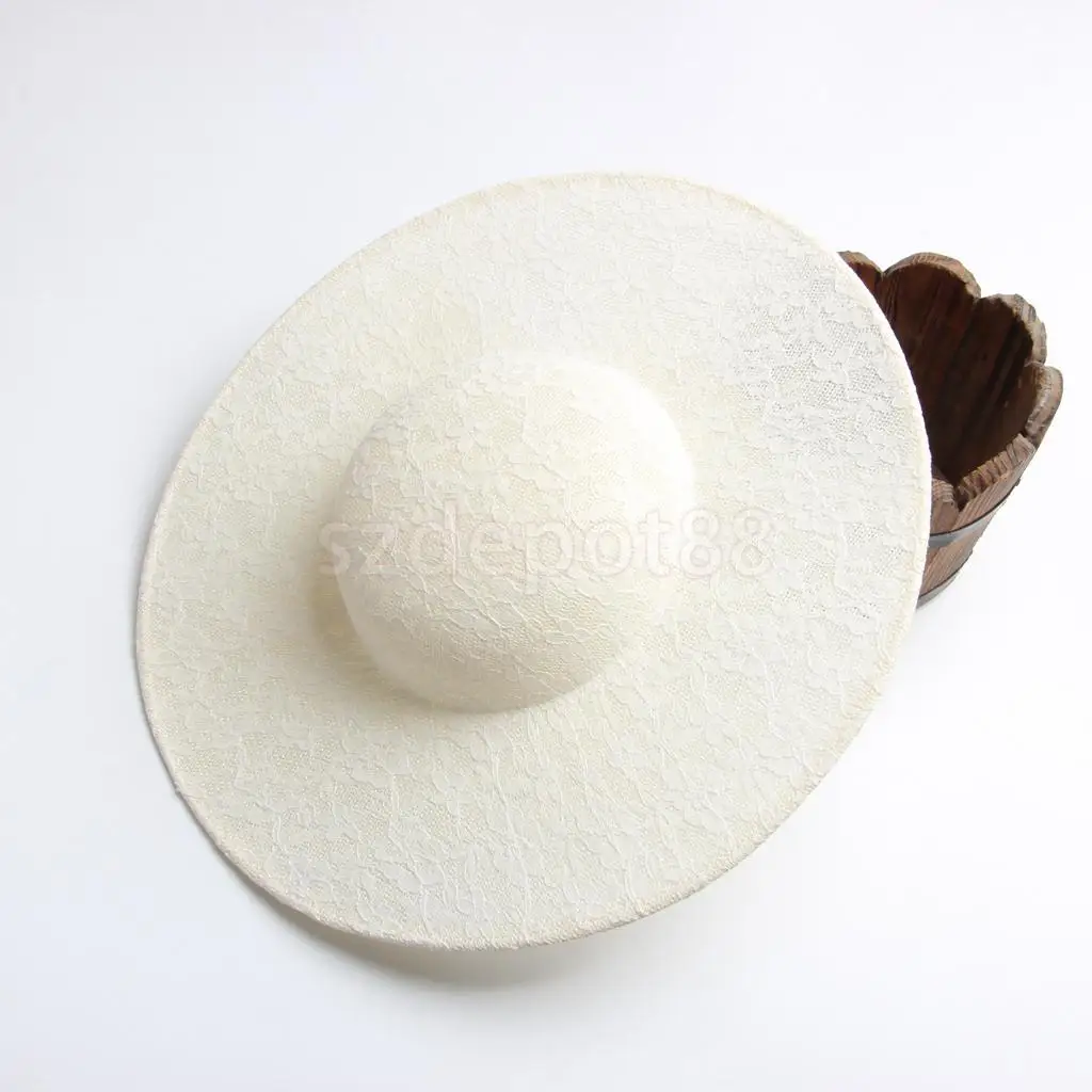 Винтажная кружевная Вуалетка Sinamay основа для женской шляпки сделай сам|fascinator hat
