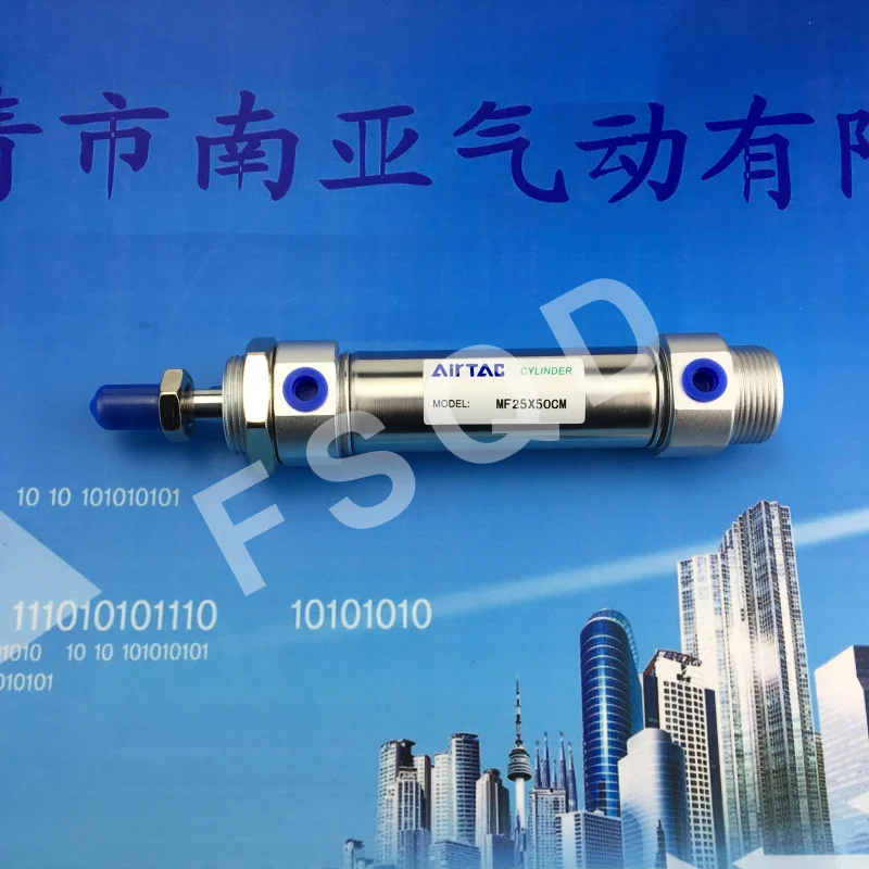 MF25X50 CM MF 20 15 S AIRTAC из нержавеющей стали мини цилиндр воздуха пневматические