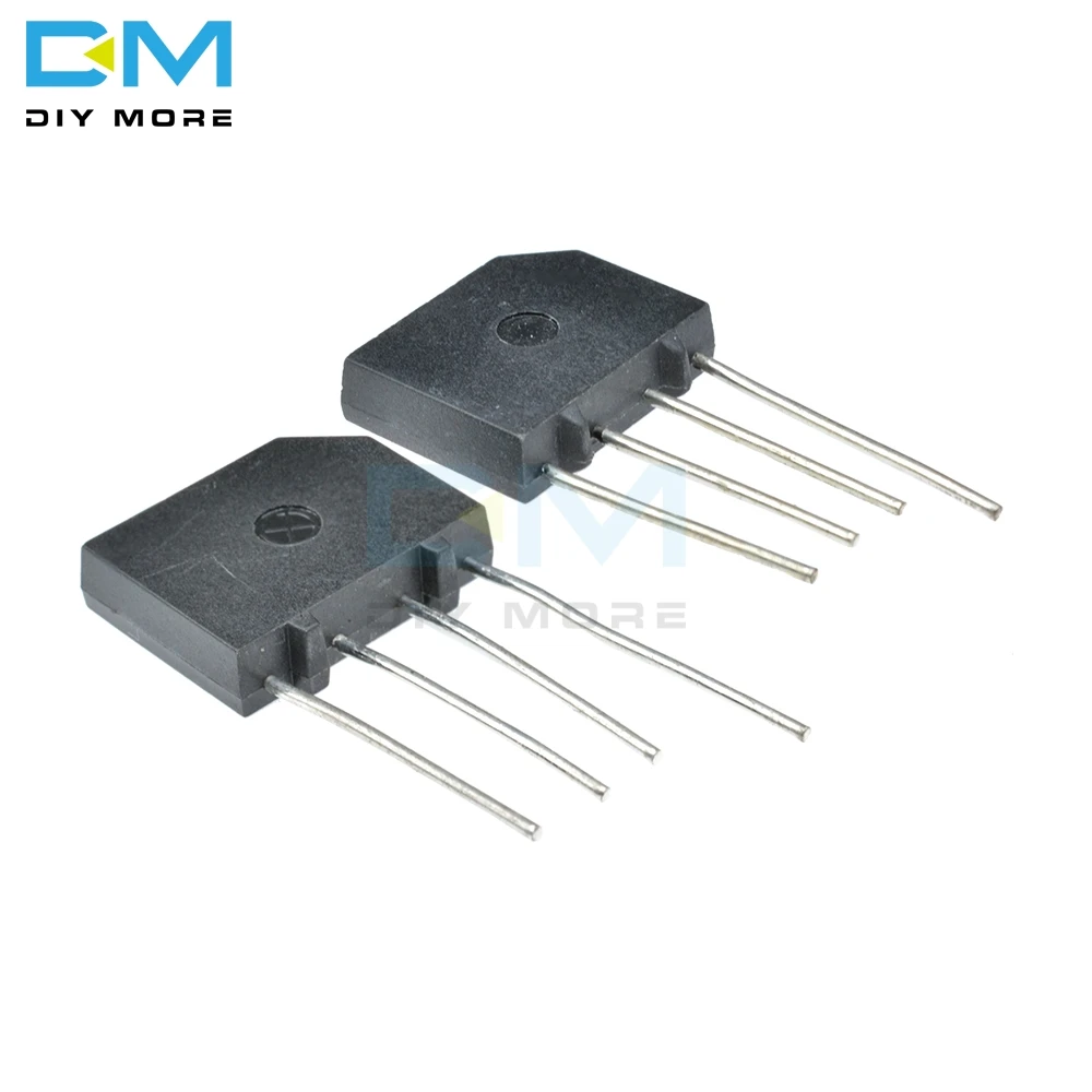 5 шт. в партии Diy Электронный диодный мостовой выпрямитель 600 в 2A KBP206G KBP206 4PIN SIP-4 однофазный