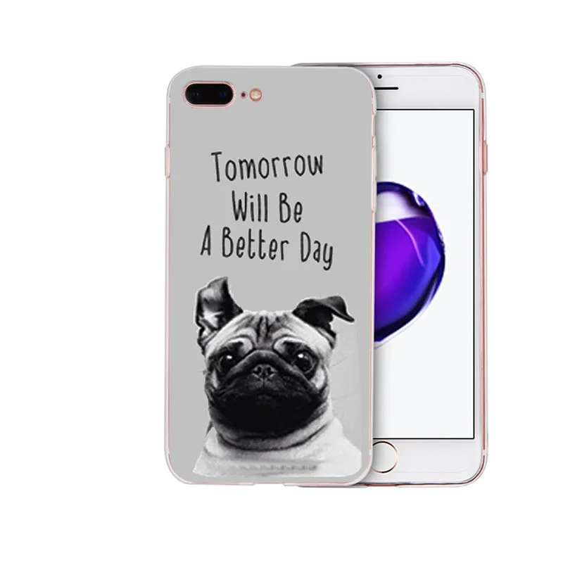 Силиконовый чехол IMIDO с милыми животными Corgi Love Kiss для Iphone мобильный телефон SE 6 6S