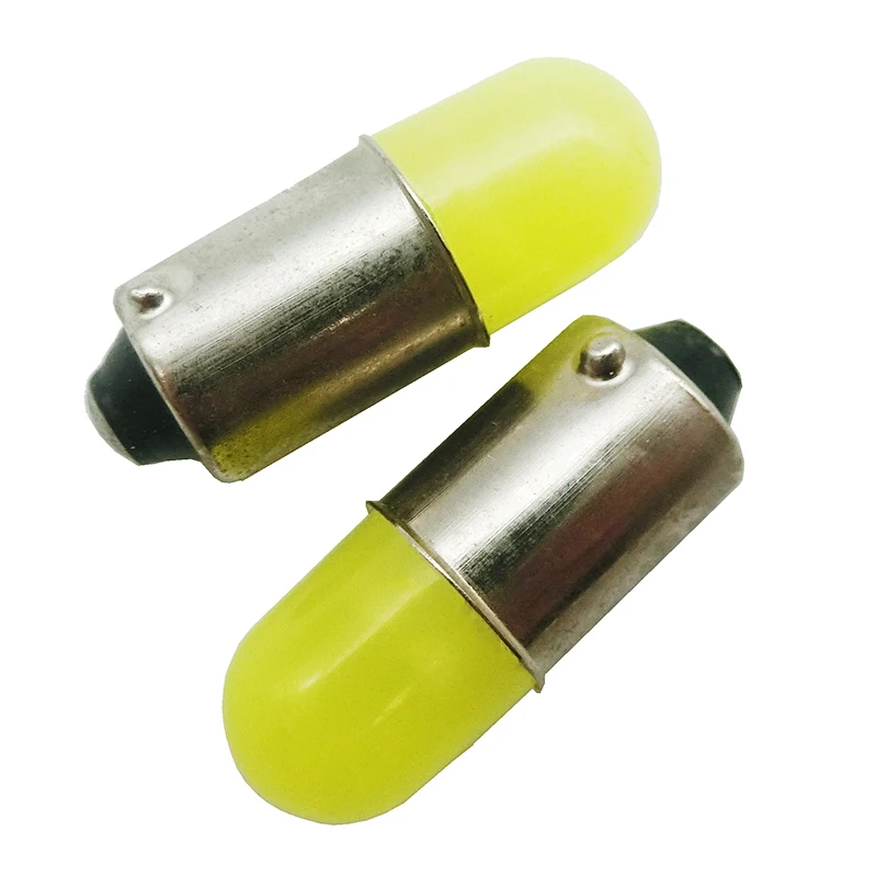 10 шт. T11 363 BA9S удара круглый 3D Led T4W 1 SMD автомобилей номерных знаков поворотов