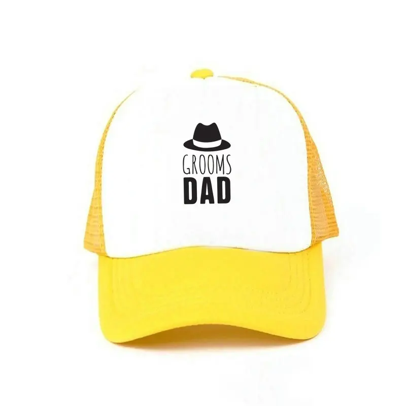 Летняя шапка для жениха папы тракер шляпа невесты команды девичника шапки