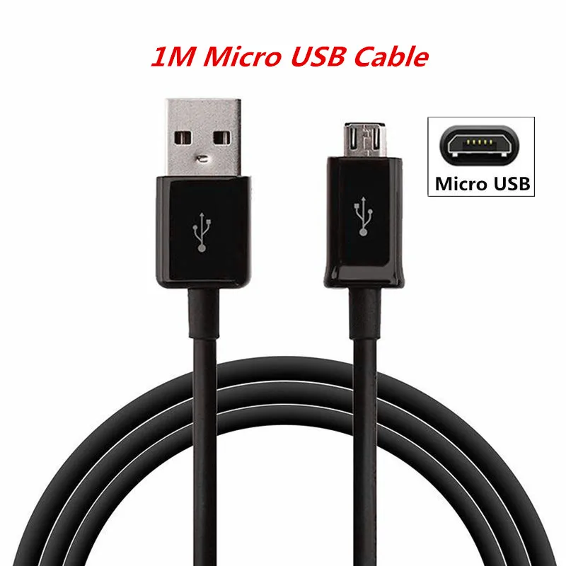 Быстрое настенное зарядное устройство адаптер для Meizu Pro 7 6 Pro 5 MX6 15 плюс M6 M5 Примечание M5S M5 S6 5 V 2A зарядка через usb микро typr-c кабель - Тип штекера: 1M Micro USB Cable