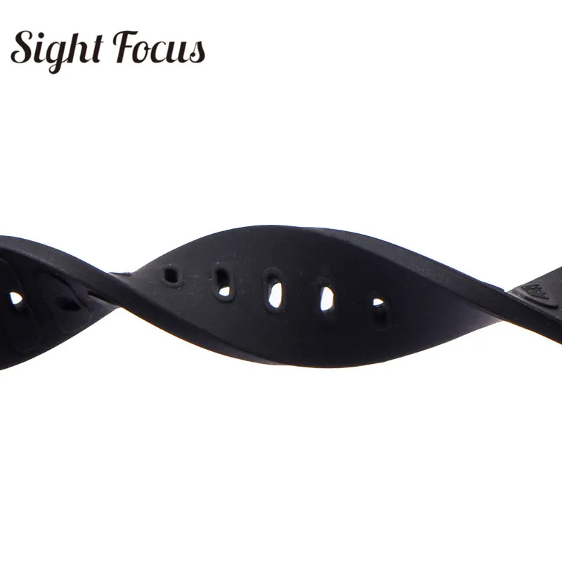 26x16mm Watch Band for IWC Aquatimer Replacement Strap IW354807 IW353804 Bracelet Men Black Silionce Rubber Watchband Masculino