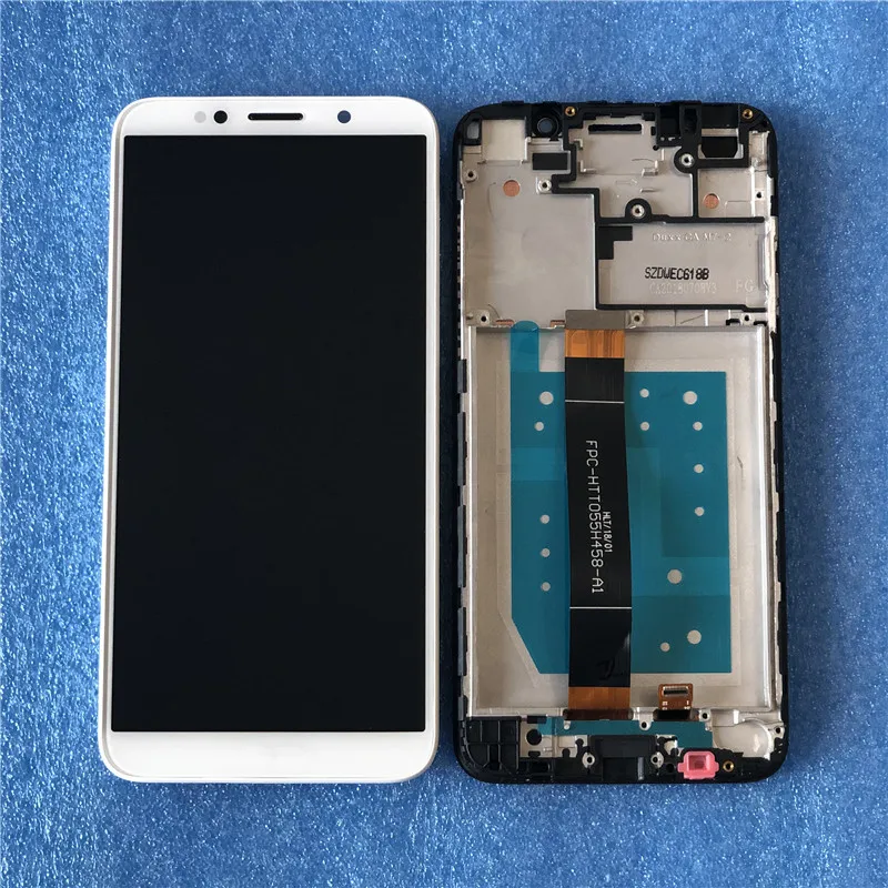 Для 5,4" huawei Y5 Prime DRA-L01/DRA-LX2 ЖК-экран+ сенсорный дигитайзер Рамка Y5 DRA-LX2/DUA-LX2/DUA-L21