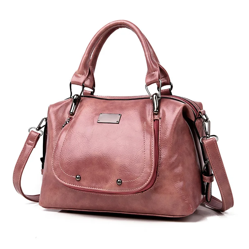 Женская сумка международная торговля 2019 летняя новая мода масло воск кожа