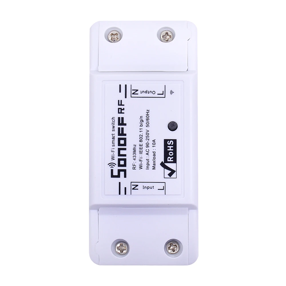 Интеллектуальный выключатель света Sonoff Itead 10A Wifi умный переключатель