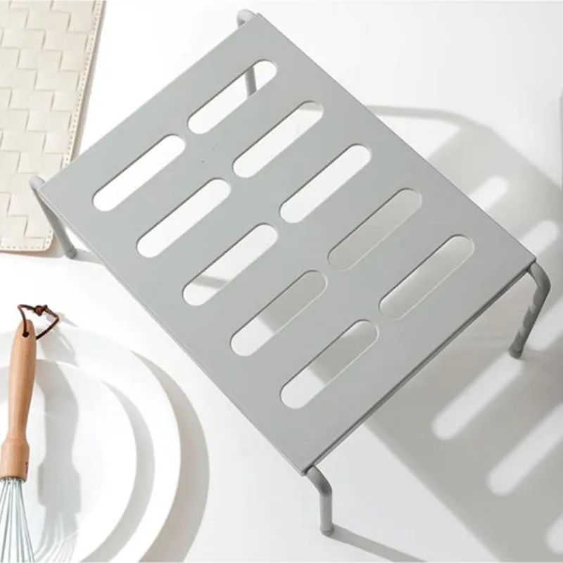 

Home Kitchen Decor Seasoning Retractable Floor Stand Shelf Storage Drain Rack