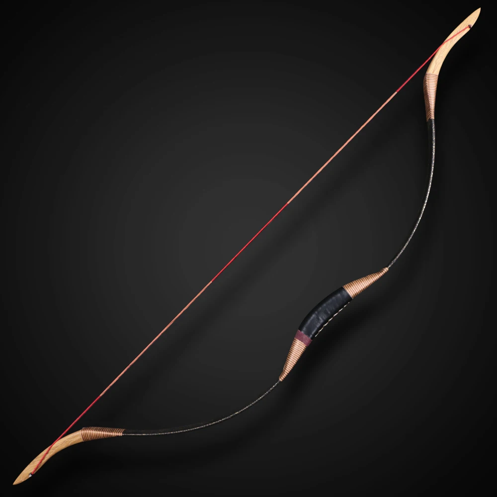 Арчер стрельба из лука 45lbs изогнутый с бантом китайский традиционный деревянный