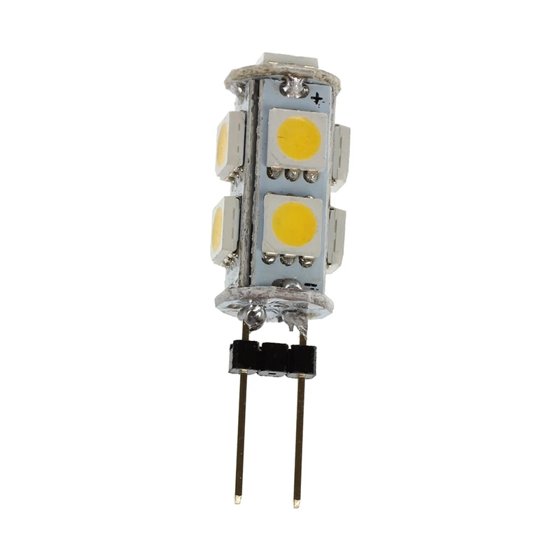 G4 5050 SMD 9 светодиодный теплый белый RV Морской Кемпер лодка автомобиль Точечный