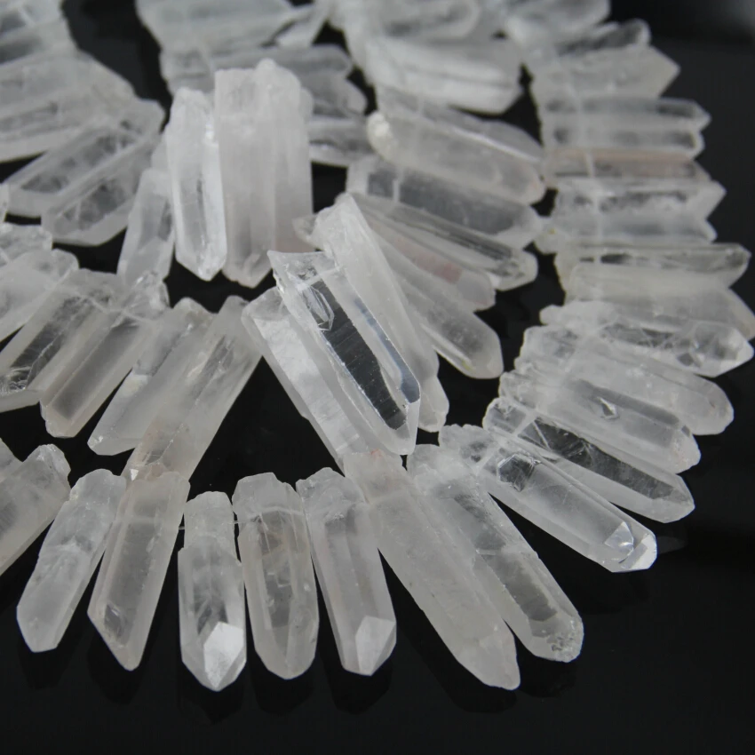 Качественные натуральные белые бриллианты AA необработанные камни карандаши с