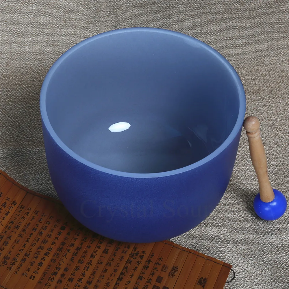 9 &quotПримечание CDEFG A B чакра снаружи Цветной Матовый Кварцевый Поющая чаша|bowl