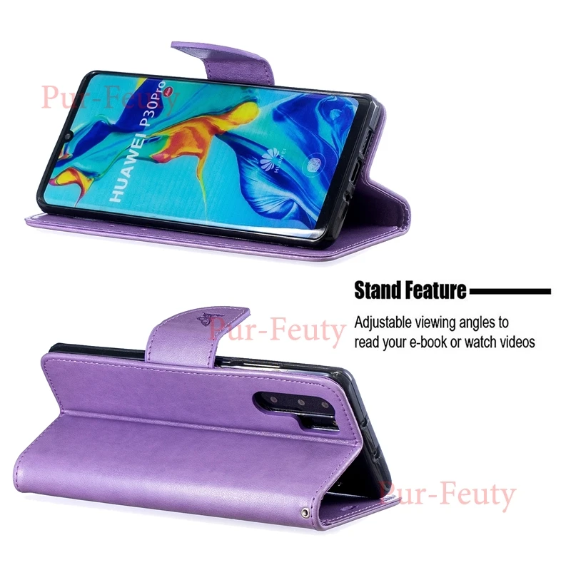 Case For Huawei P30 Pro Global VOG-L29 VOG-L04 VOG-L09 Leather Wallet fashion Flip Cover P 30 VOG L29 L04 L09 bag | Мобильные