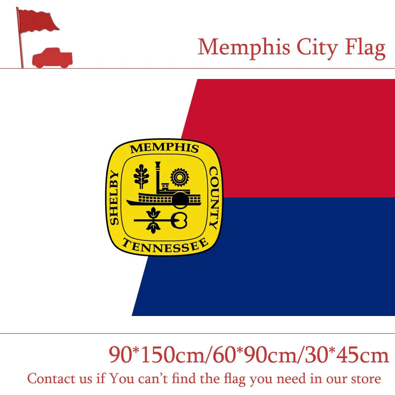 Memphis городской флаг штата Теннесси 90*150 см 60*90 Флаг 3x5ft пользовательский полиэстер