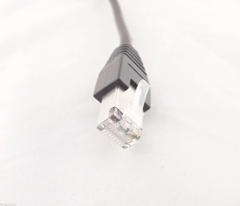 1 шт. CAT5 RJ45 Ethernet LAN Сетевой папа к USB 2 0 B Женский принтер адаптер кабель 15 см|network