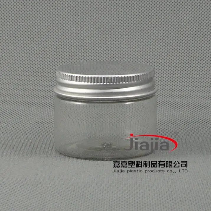 40 г красная/прозрачная банка для домашних животных стандартная с серебряной