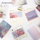 INS Стиль повседневную жизнь розовая Сакура Бумага Стикеры украшения дневник в стиле Скрапбукинг этикетка Стикеры из Кореи Kawaii Стикеры DT007