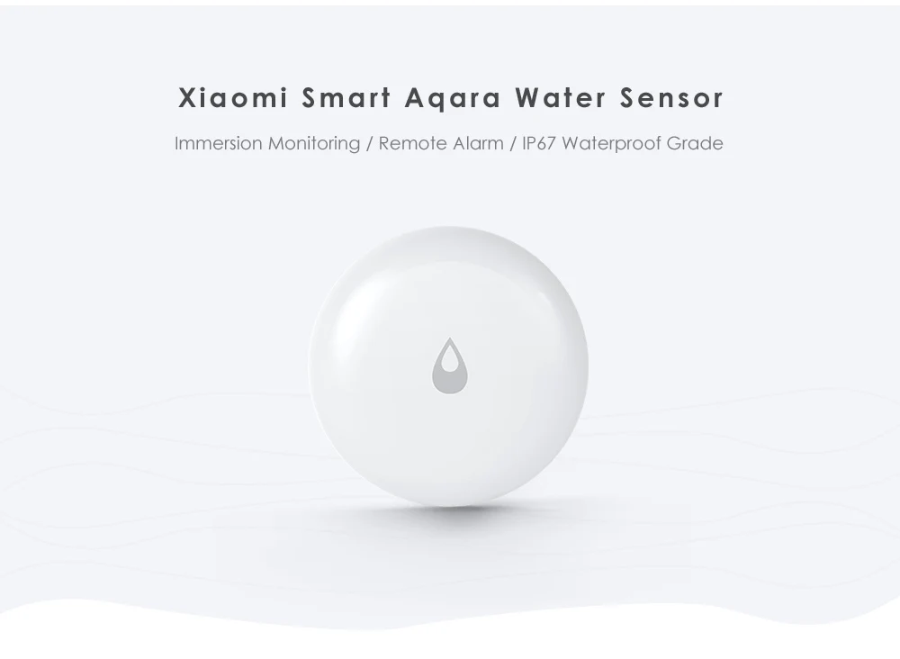 Xiaomi Aqara датчик погружения воды детектор утечки воды IP67 Водонепроницаемый для дома удаленный сигнал безопасности датчик замачивания