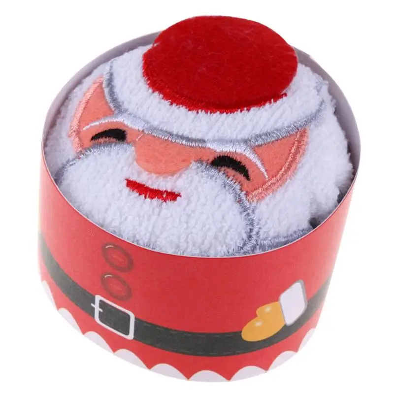 Рождественский подарок кекс Хлопковое полотенце Natal Noel Новогоднее украшение navidad рождественские украшения для дома детские подарки
