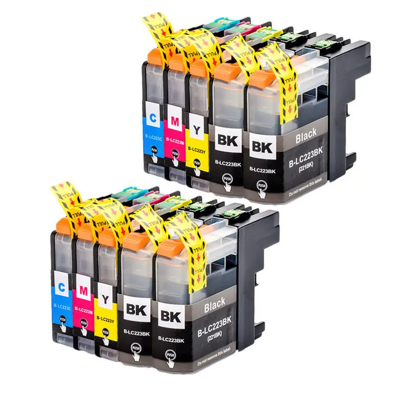 LC223 LC 223 LC223XL картридж совместимый для Brother DCP J562DW J4120DW MFC J480DW J680DW J880DW|Чернильные