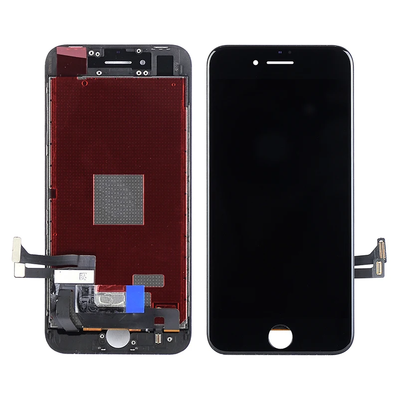 Для iPhone 8 / Plus ЖК дисплей с сенсорным экраном дигитайзер в сборе черный/белый цвет