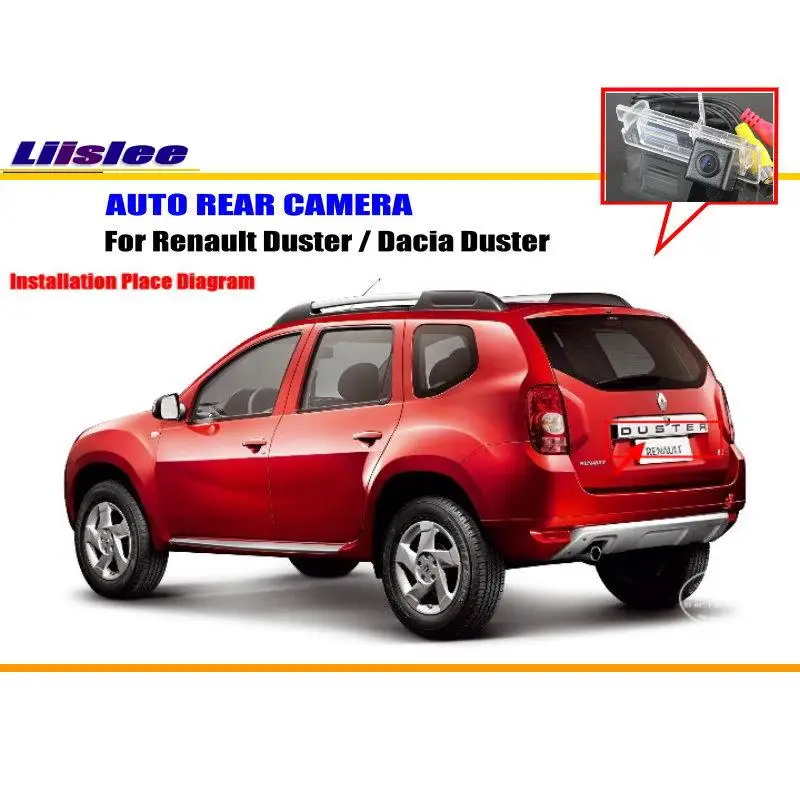Для Renault Duster/Dacia Duster Автомобильная камера заднего вида лампа номерного знака OEM