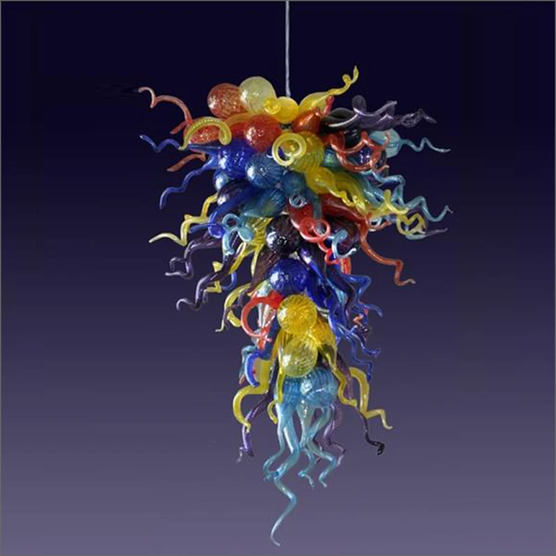 Люстра из муранского стекла ручной работы в стиле Chihuly цветная люстра дутого