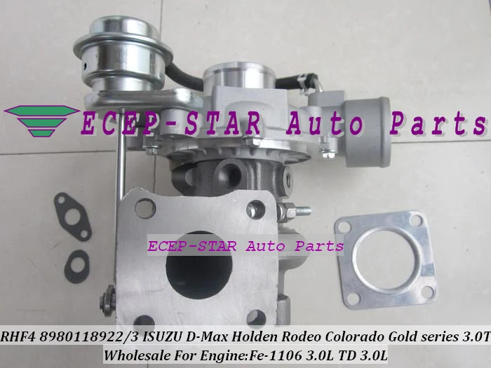 Турбокомпрессор RHF4 VIFE 8980118922 8980118923 для ISUZU D Max Holden Rodeo Колорадо Золотая серия 3.0TD Fe