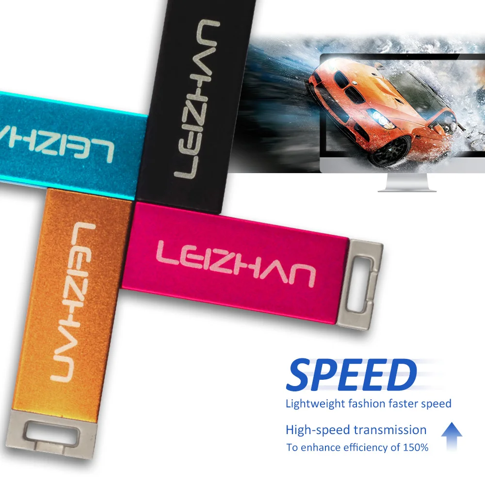 Металлический USB флеш накопитель 4 ГБ/8 ГБ/16 ГБ/32 ГБ/64 ГБ|USB флэш-накопители| |
