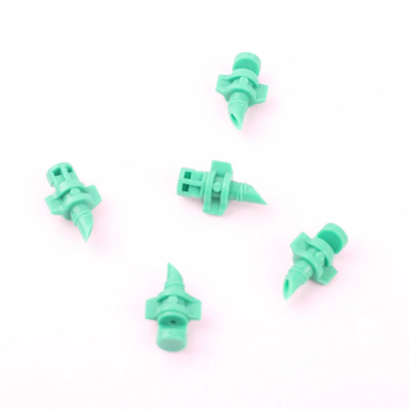 Оптовая продажа 500 шт. зеленая Распылительная насадка с поворотом на 180 градусов