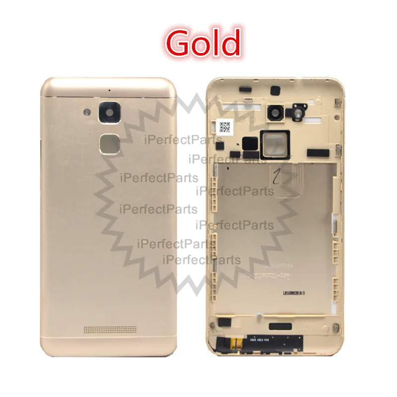 Корпус для ASUS Zenfone 3 Max ZC520TL задняя крышка аккумулятора замена двери с кнопками