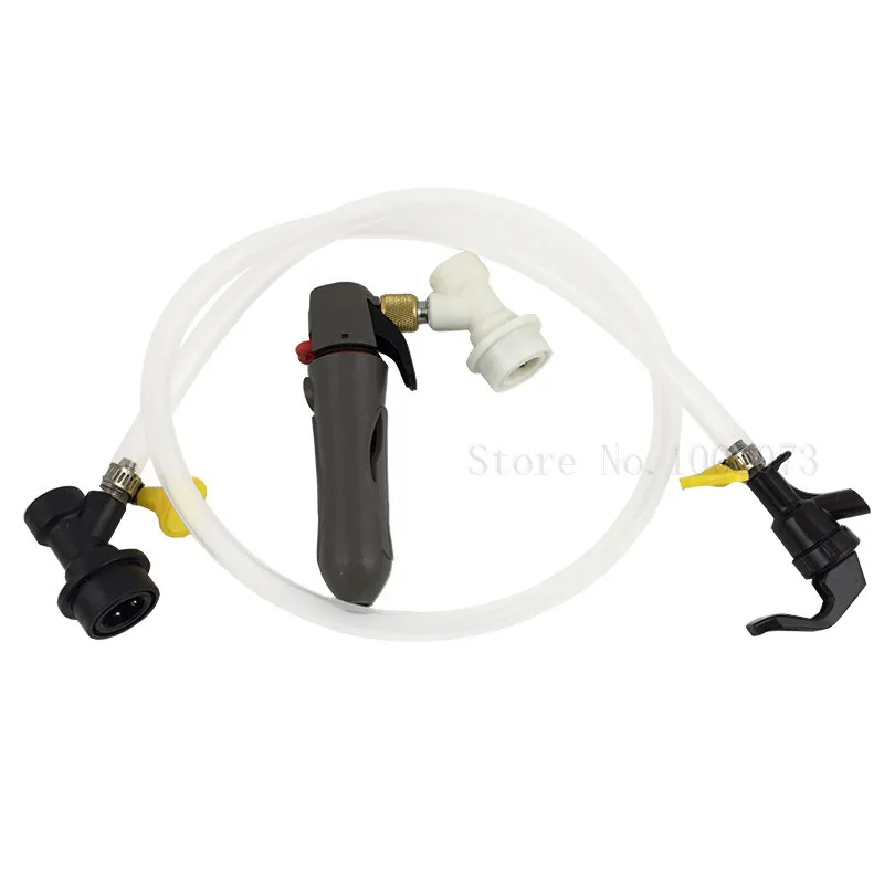 Диспенсер для пива пластиковый кран пикника сода инжектор Co2 с шаровым