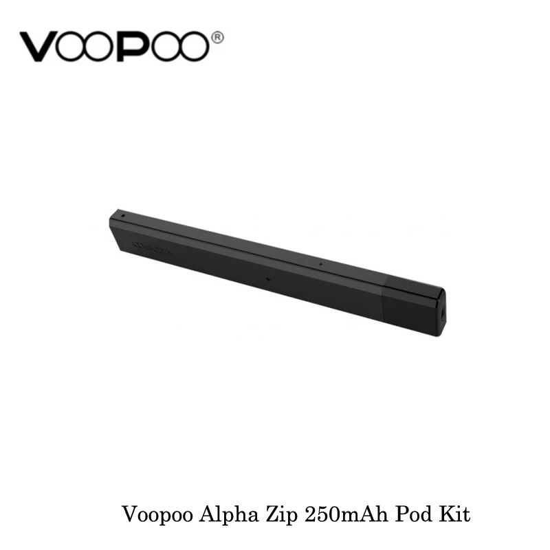 Электронная сигарета Voopoo Alpha Zip 250 мА/ч Pod Kit 12 Вт 1 0 мл картридж 8 Ом хлопок Core GENE