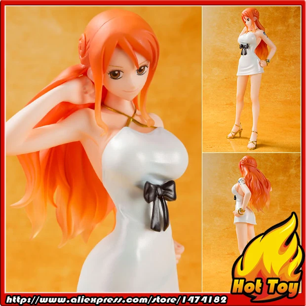 100% оригинал BANDAI Tamashii natis Figuarts ZERO полностью фигура Nami цельная пленка GOLD Ver. от &quotONE