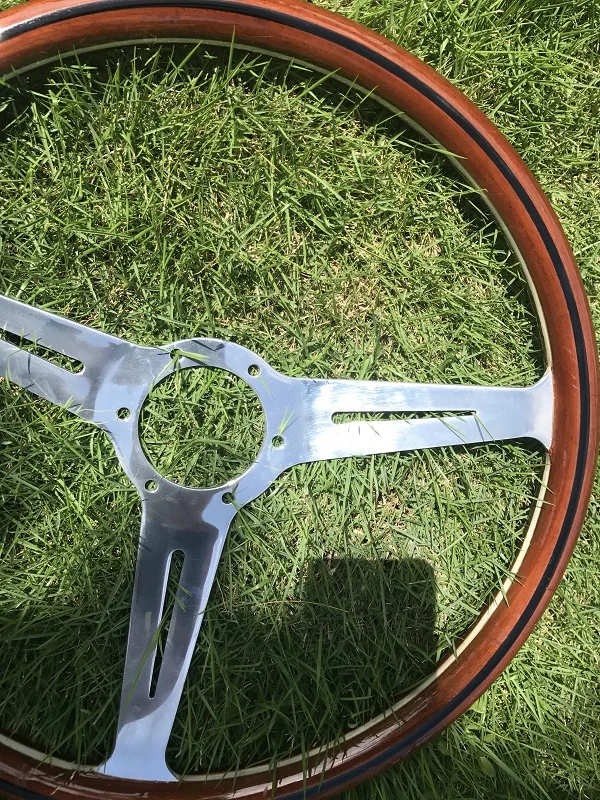 Деревянный деревянный руль подходит для руля с отверстием 380 мм/15 дюймов/38cmracing